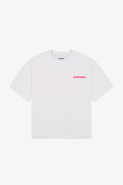 BLURR TEE | White