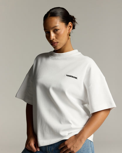 Core Box Heavyweight Tee | White