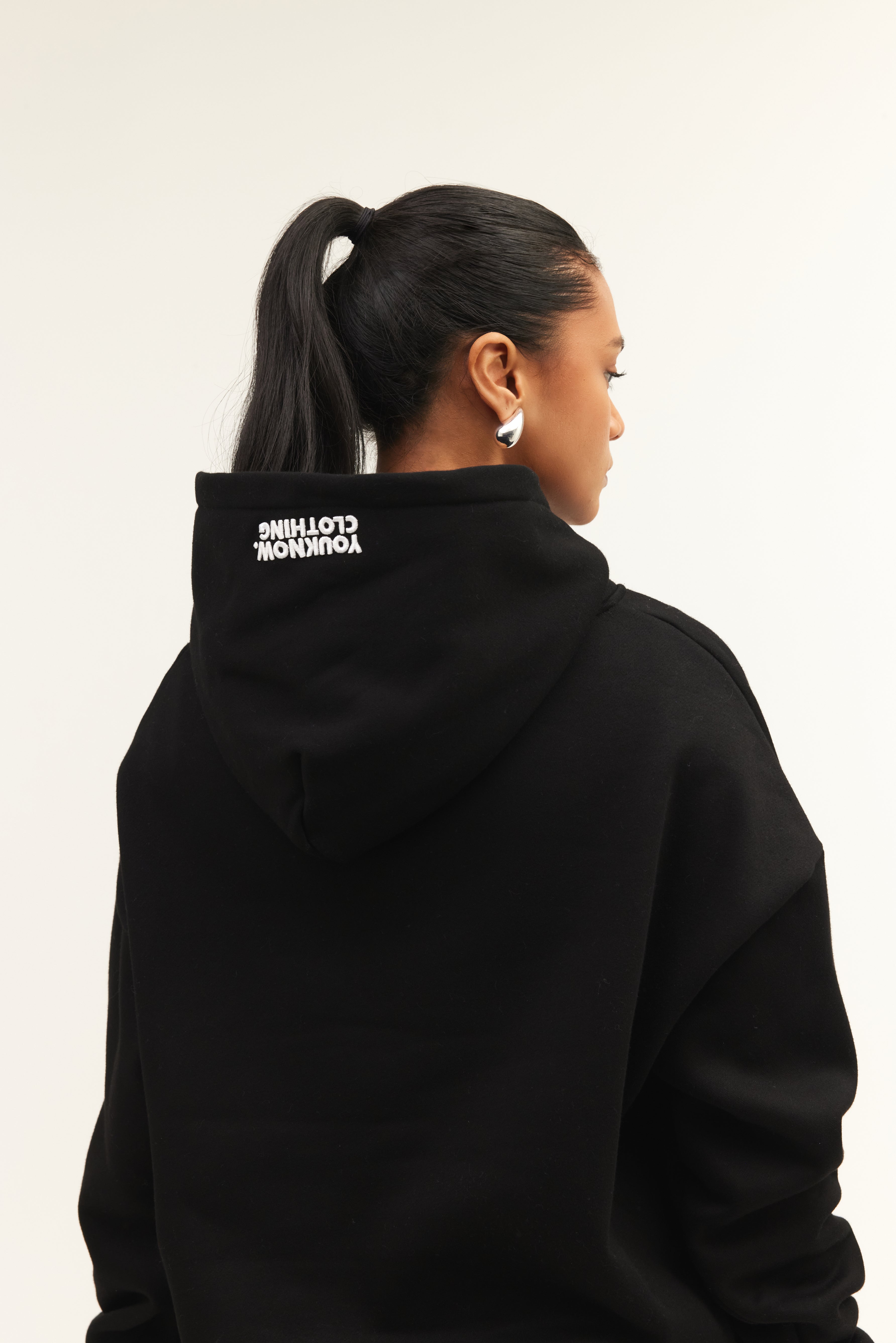 BLOCK HOODIE | Black