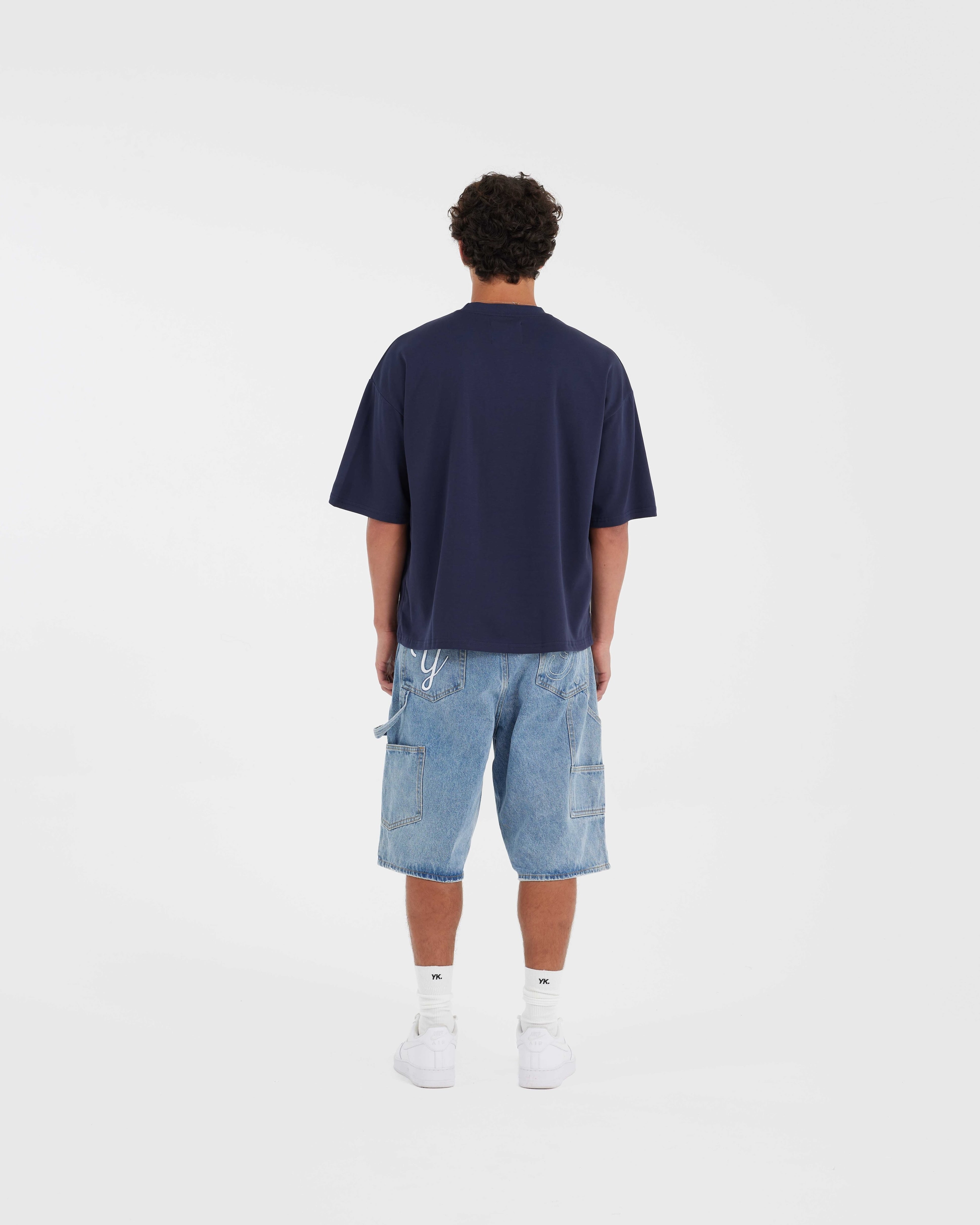 Core Box Tee | Navy