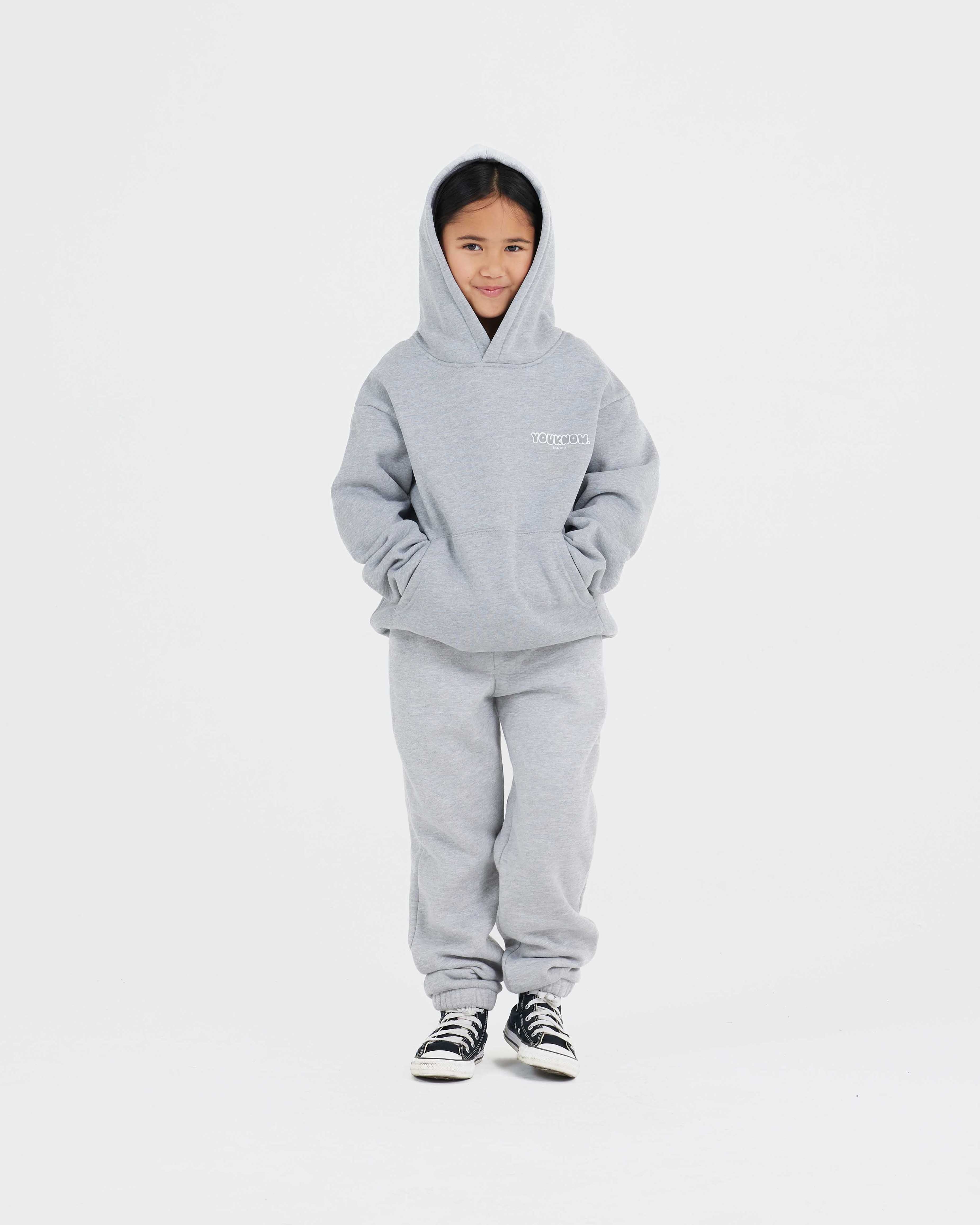 Kids Sunset Hoodie 2.0 | Grey