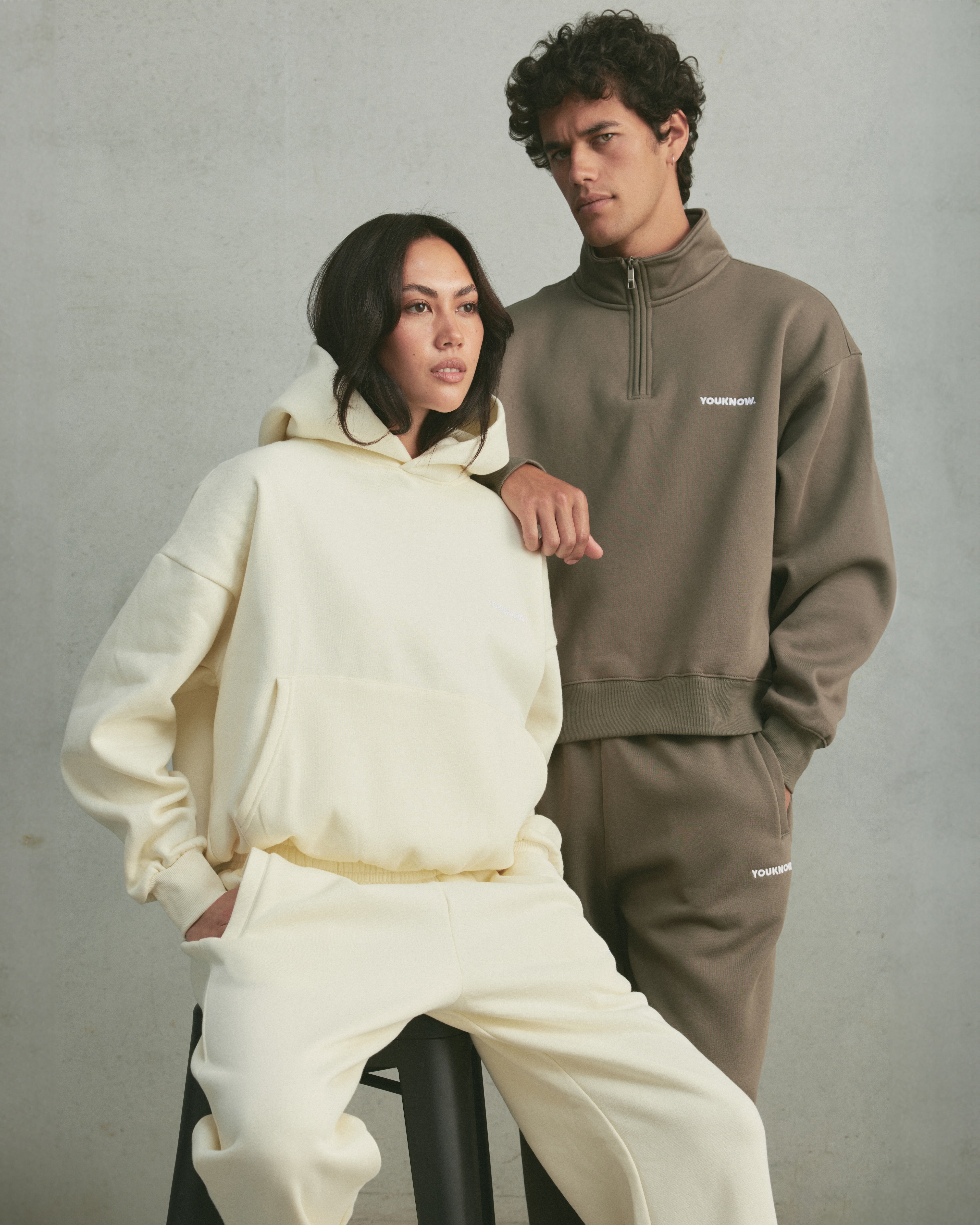 Core 1/4 Zip Pullover | Seaweed