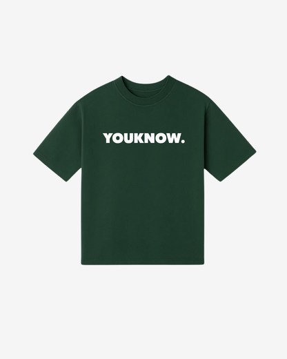 BLOCK TEE | Forest Green