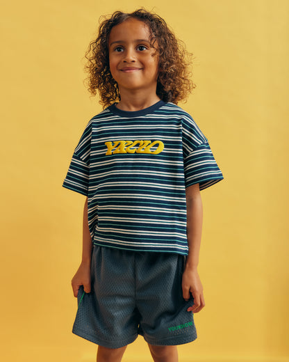 Kids Mesh Shorts | Charcoal