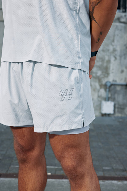 YK Move Motion Running Shorts | Ice