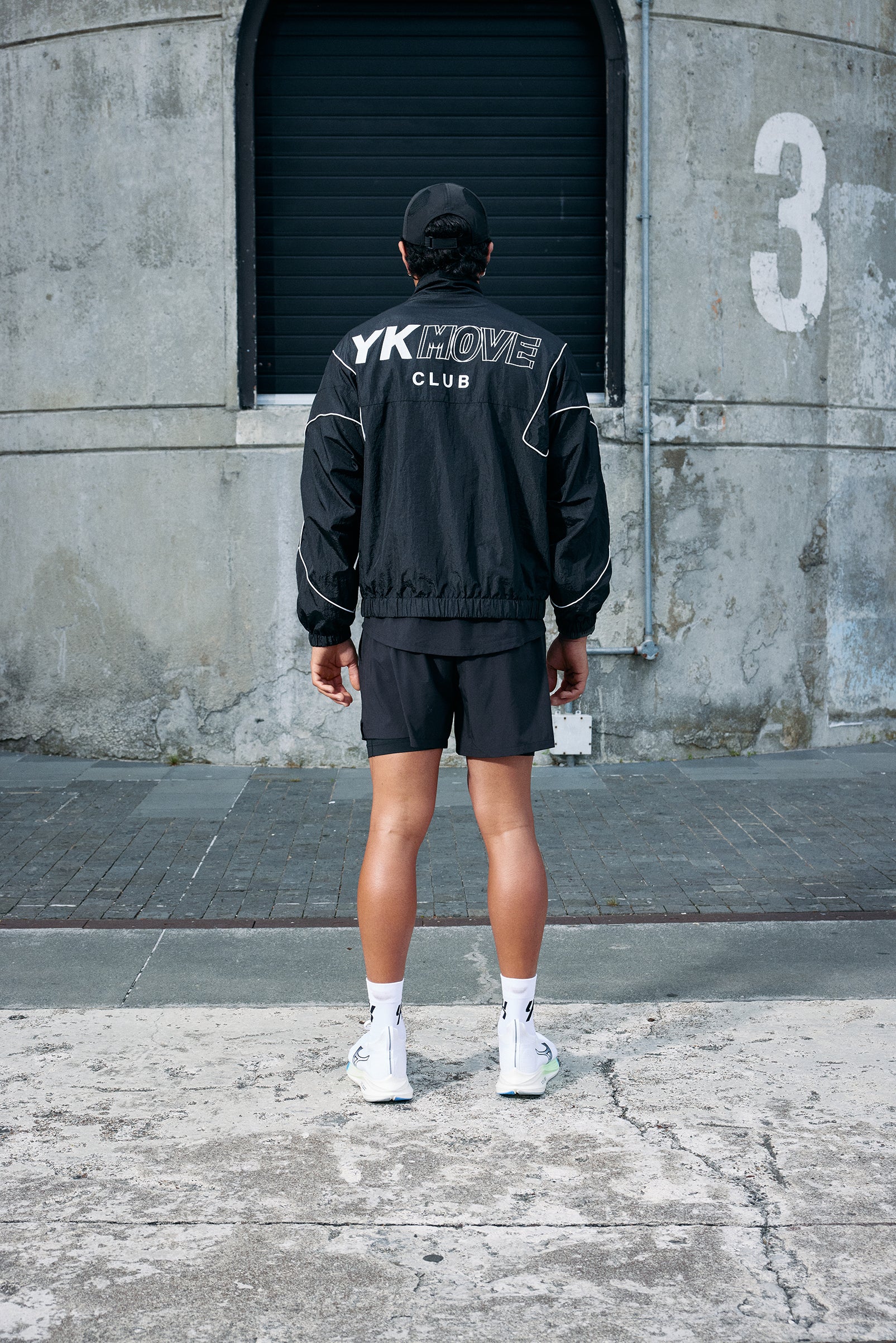 YK Move Speed Nylon Jacket | Black