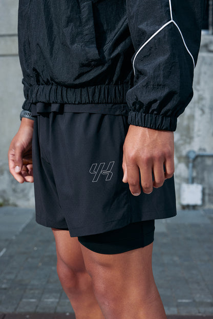 YK Move Motion Running Shorts | Black