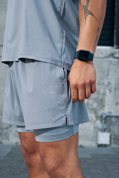 YK Move Motion Running Shorts | Grey