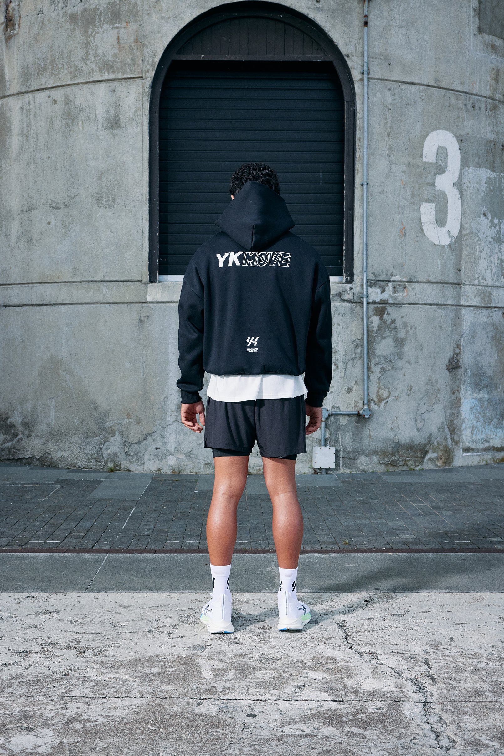 YK Move Champion Hoodie | Black