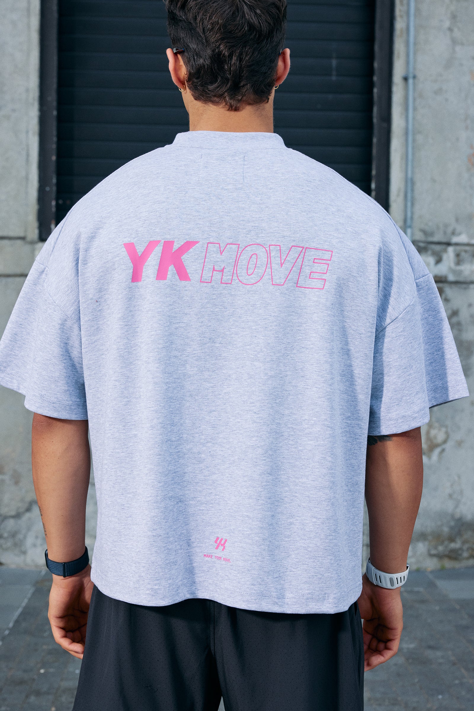 YK Move Champion Tee | Grey