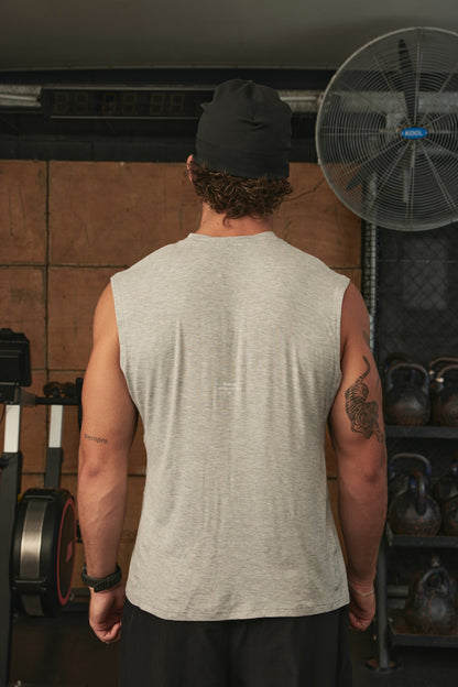 YK Move Flow Tank | GREY MARLE