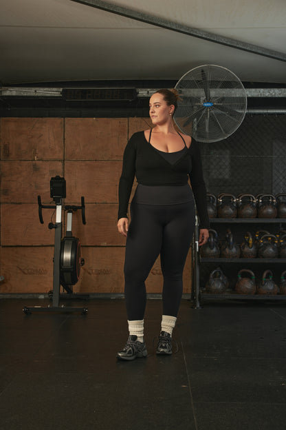 YK Move Cloud Leggings | Black