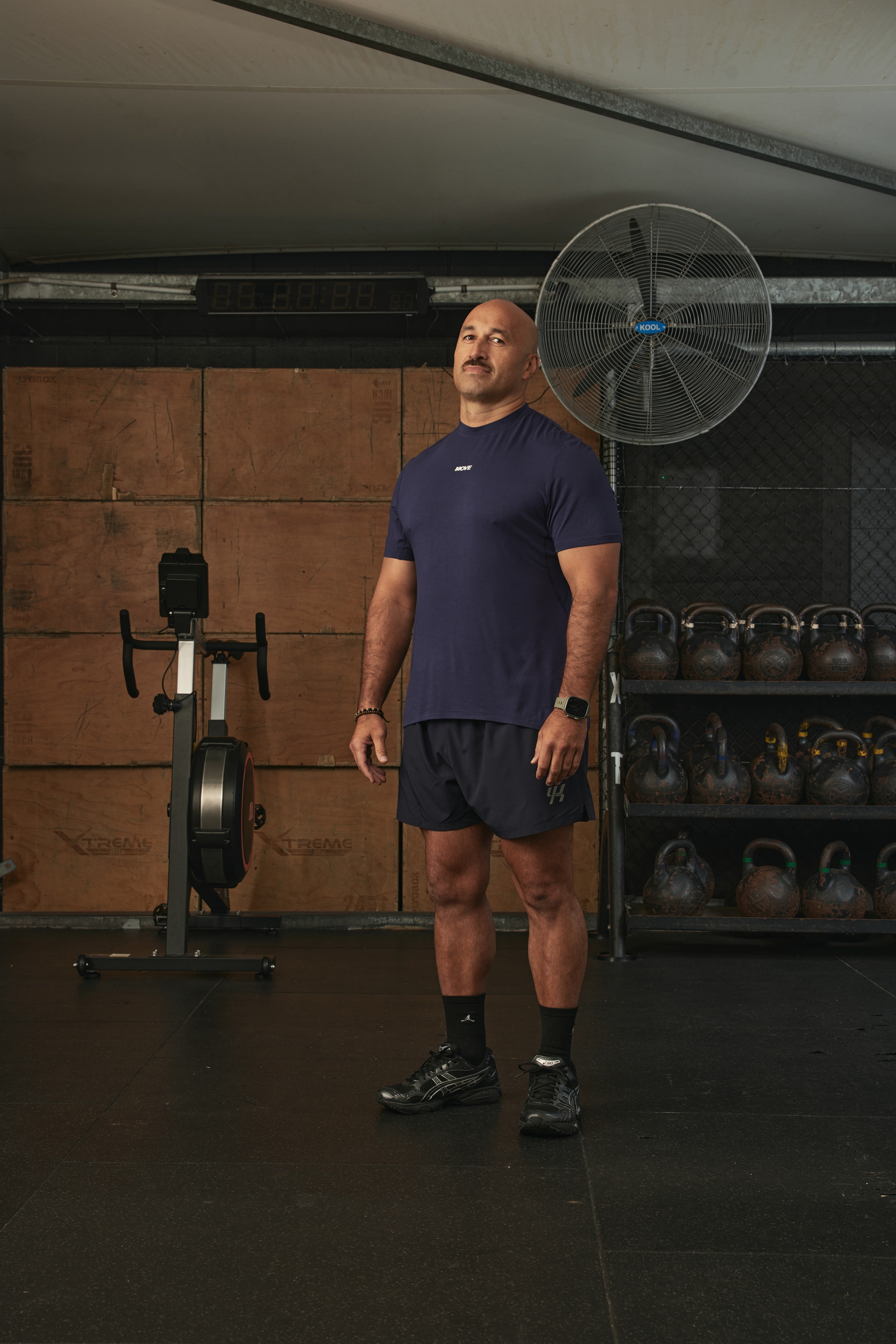 YK Move Flow Tee | Navy