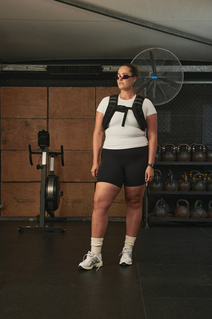 YK Move Cloud Short Sleeve | White