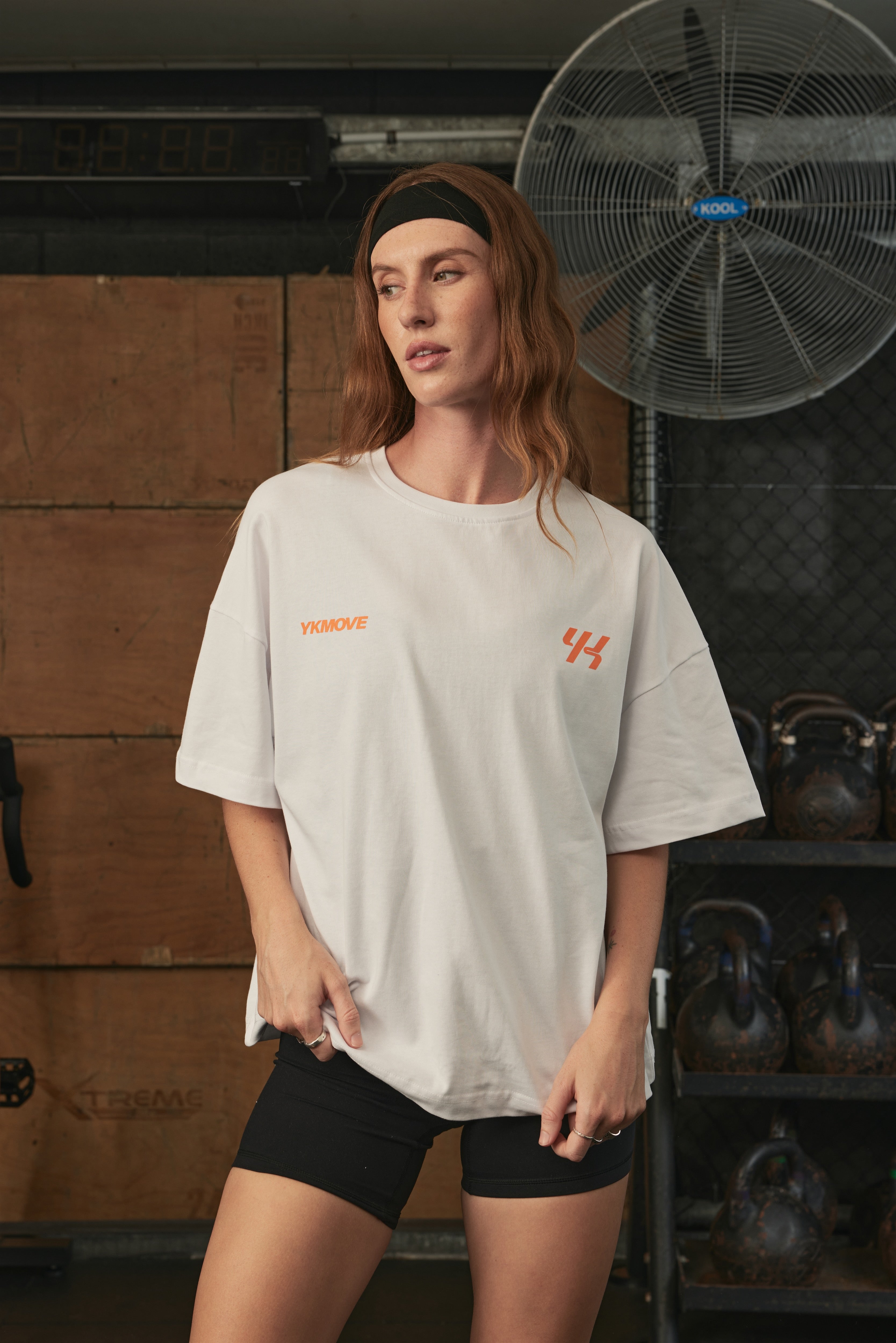 YK Move Stacking Days Tee | White