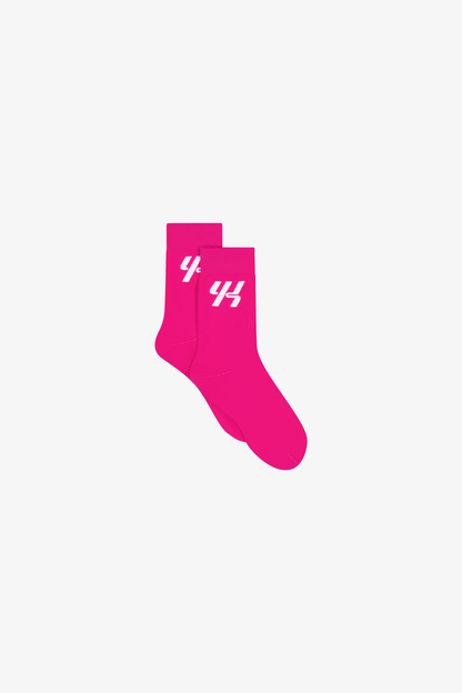 YK Move Speed Running Socks | Pink