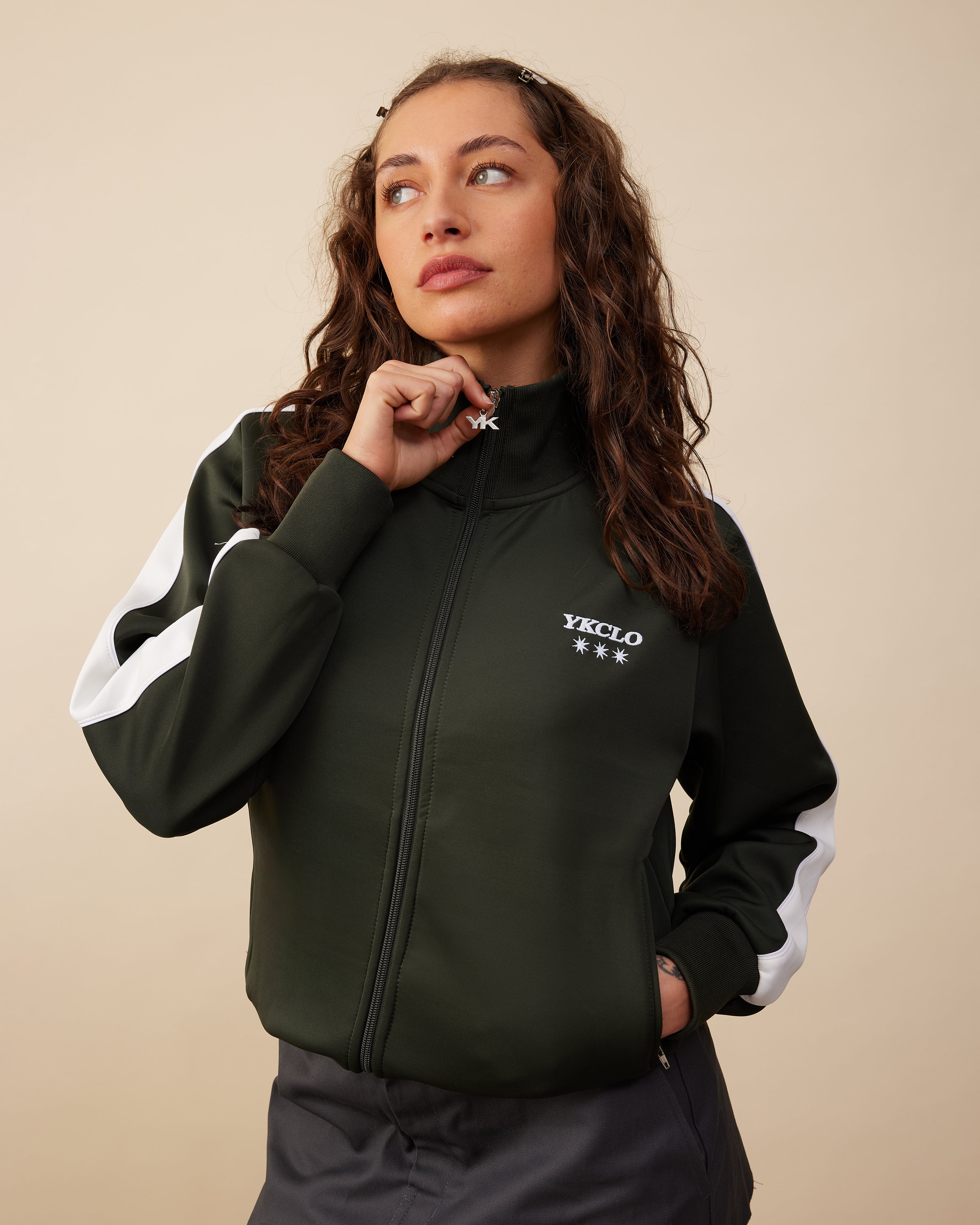 Track Jacket | Khaki