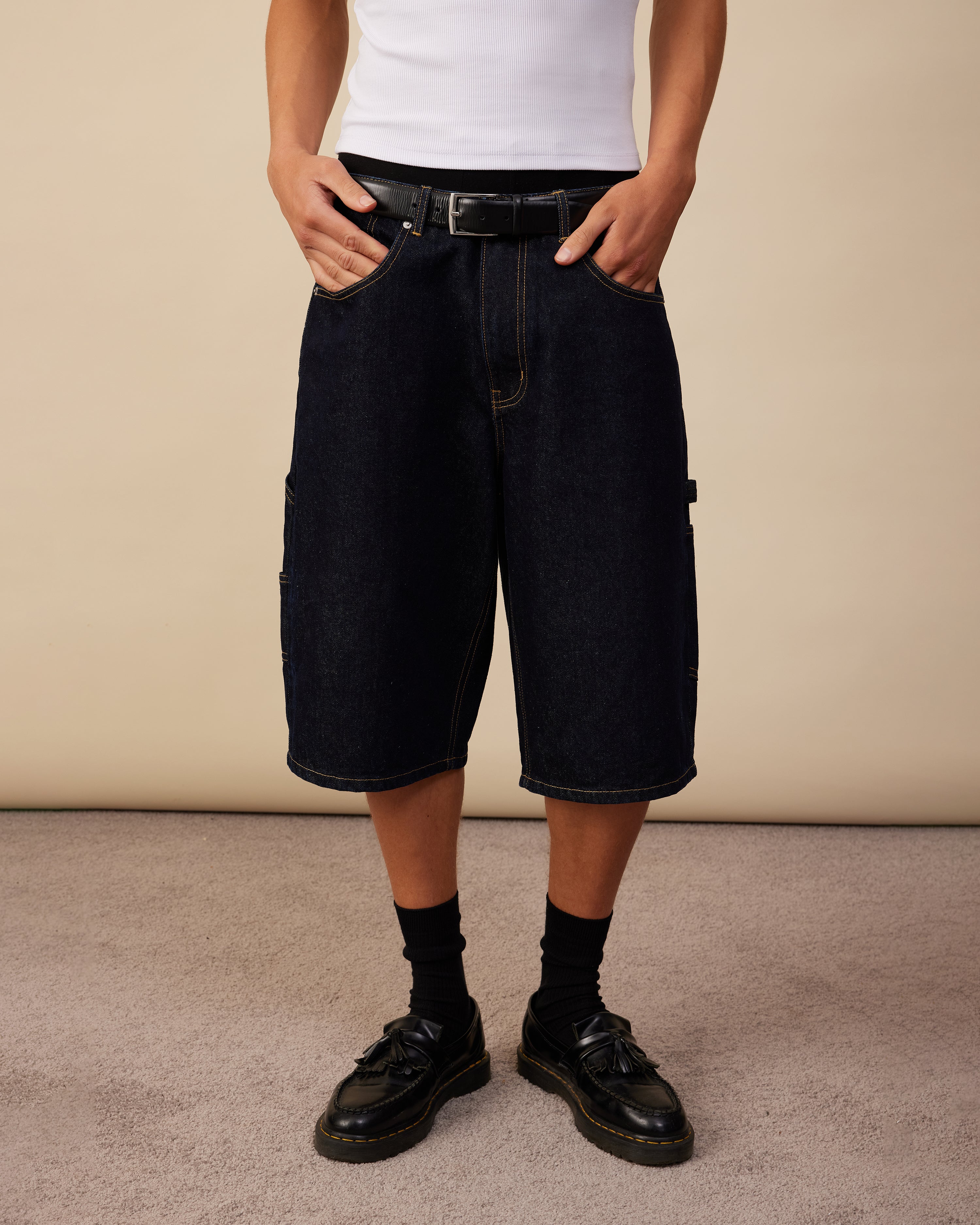 Denim Jorts | Indigo
