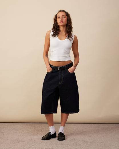 Denim Jorts | Indigo