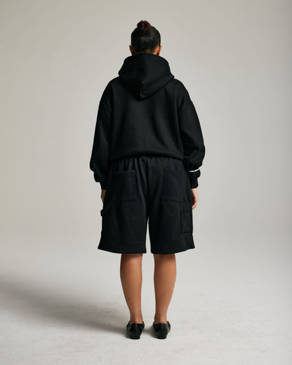 Core Oversized Shorts | Black