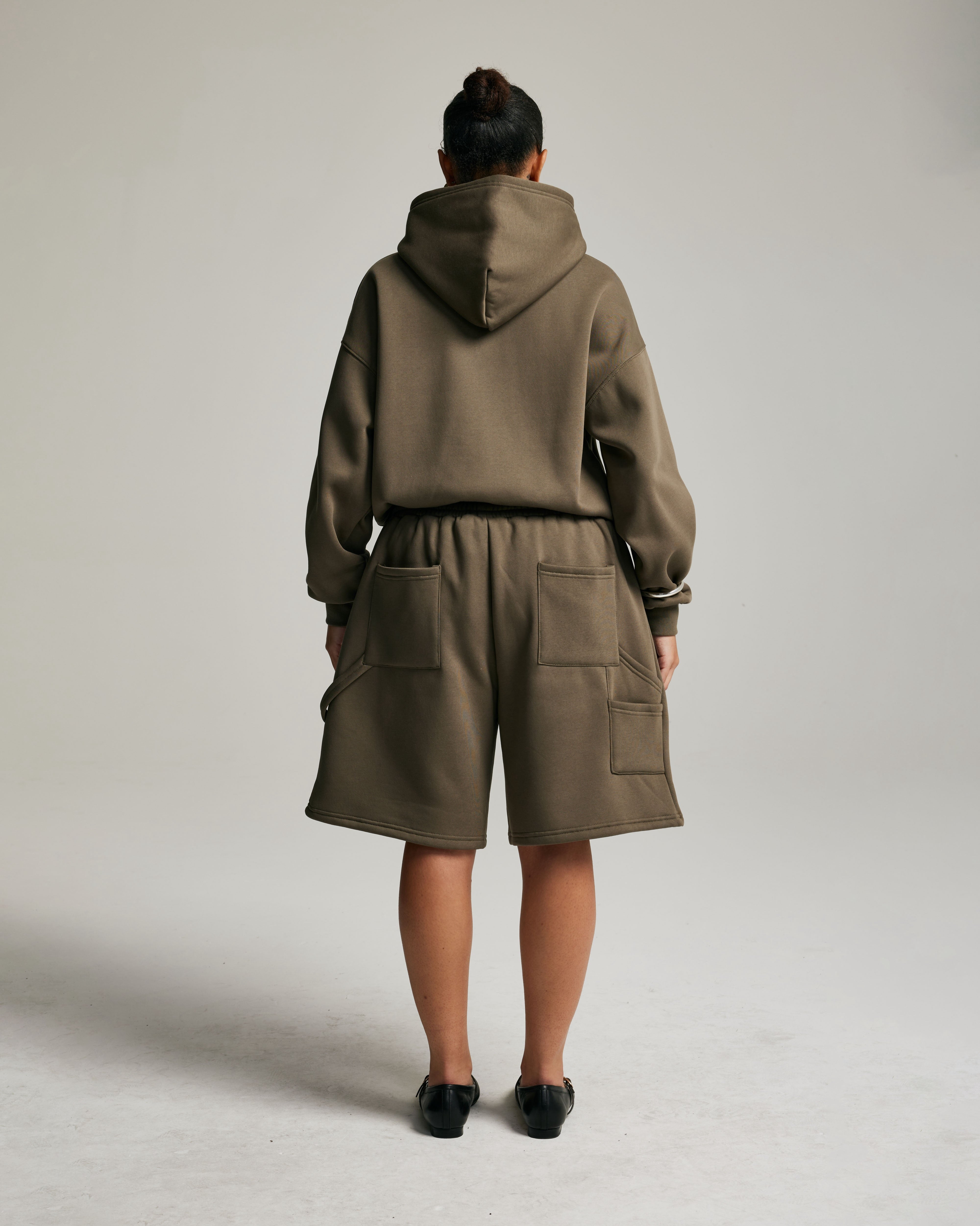 Core Oversized Shorts | Seaweed
