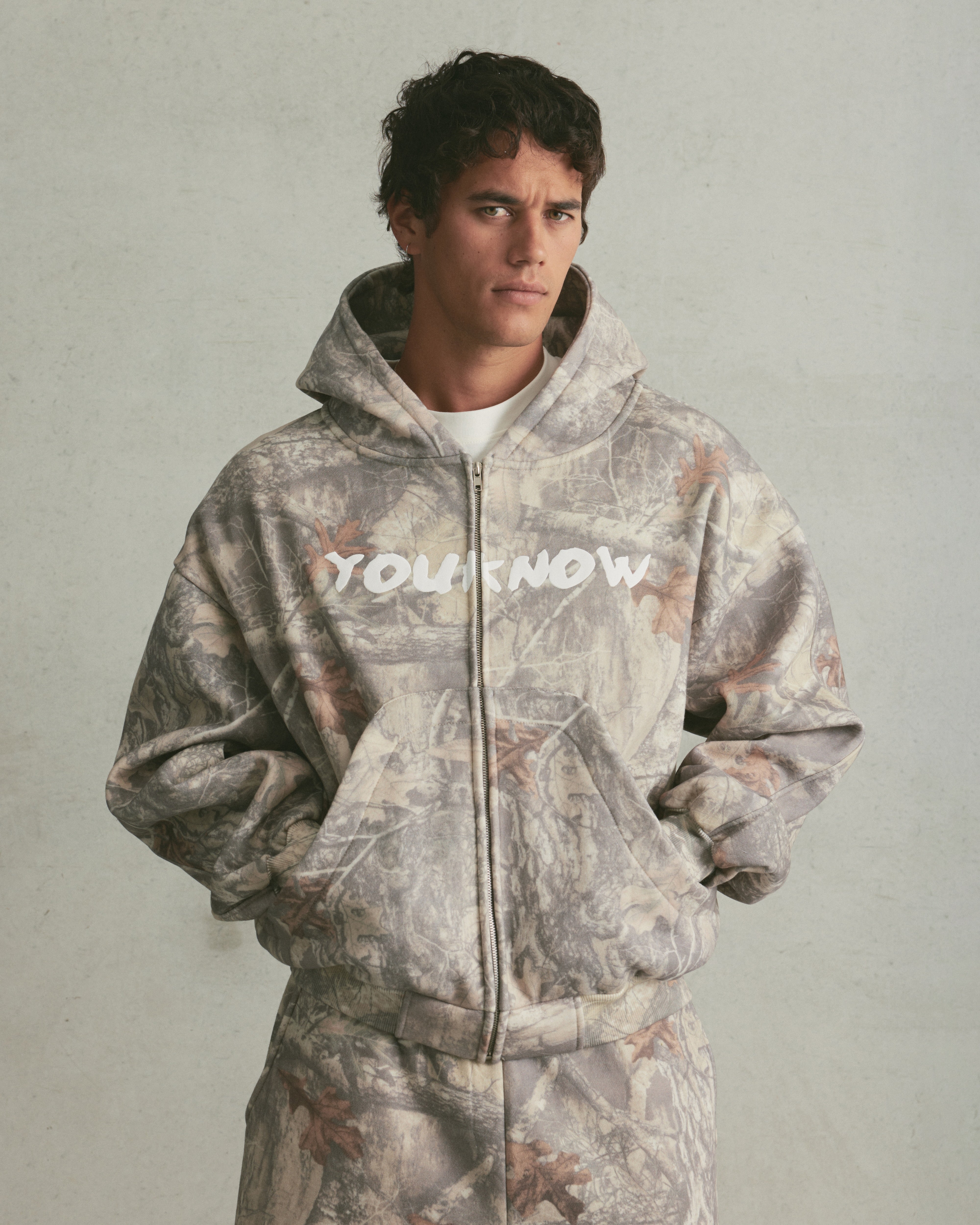 Recon Zip Up Hoodie | Camo