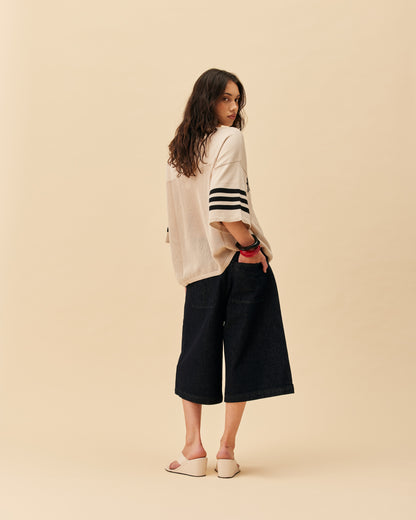 American Football Knit Jersey | Cloud Cream