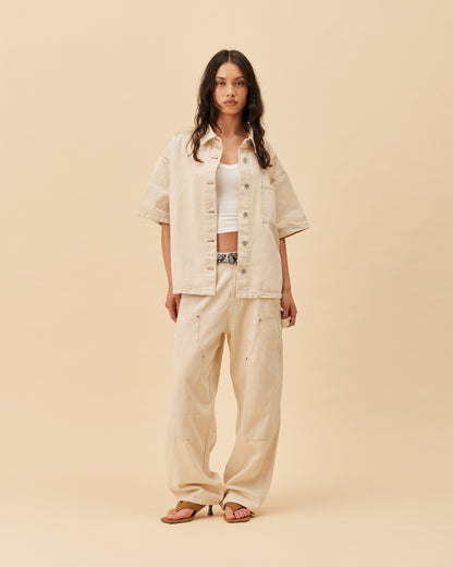 Carpenter Shirt | Ecru