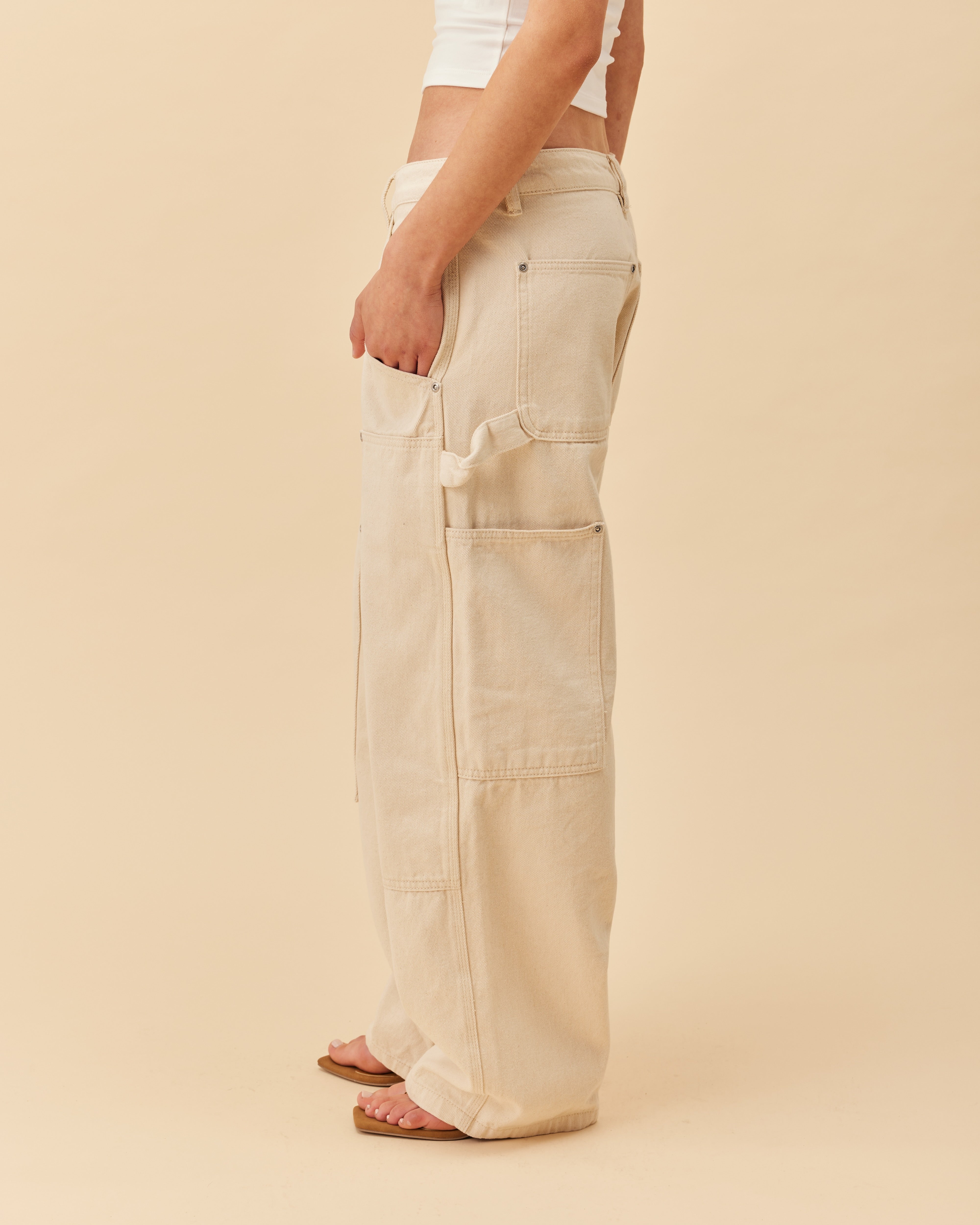 Carpenter Pants | Ecru