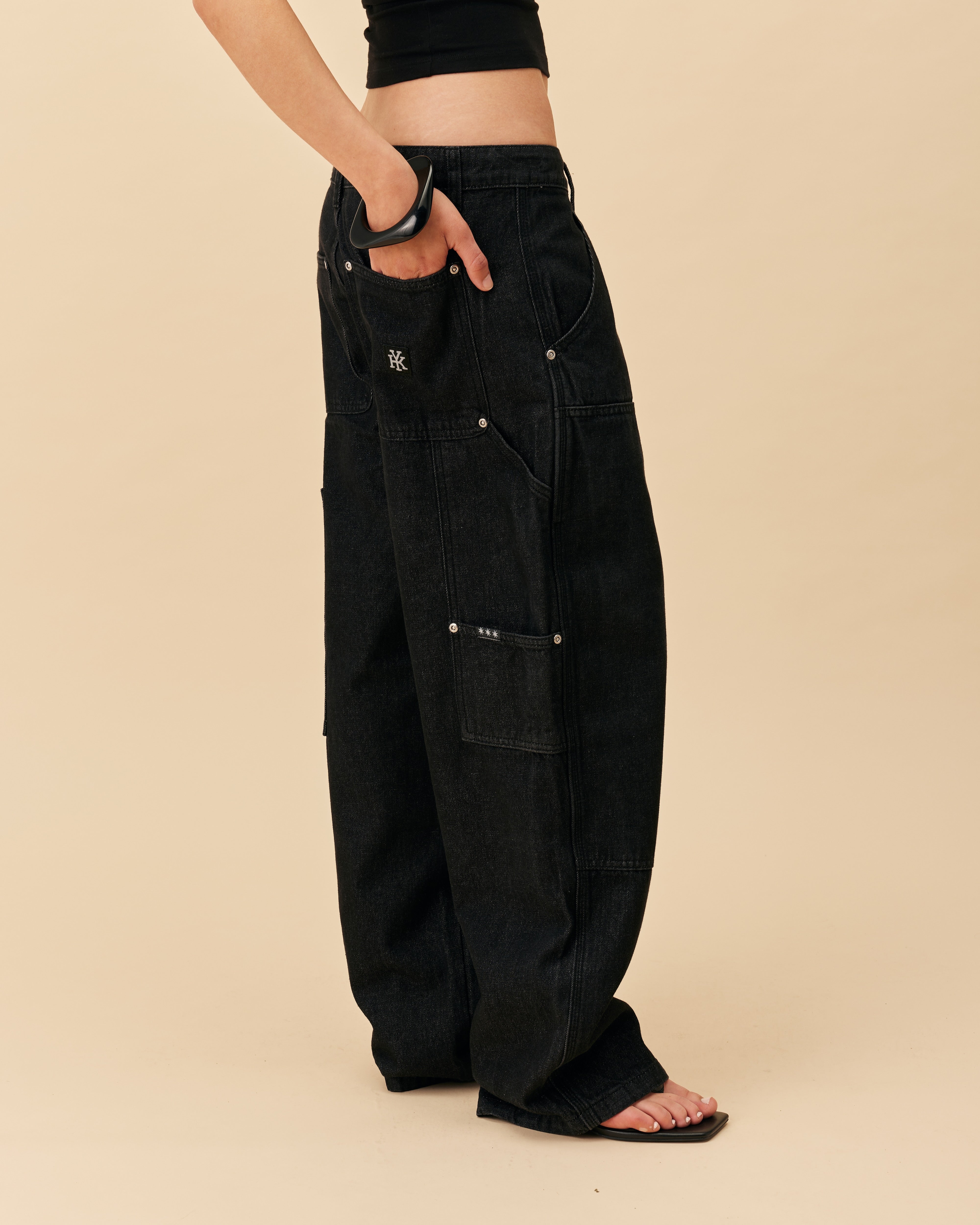 Carpenter Pants | Washed Black