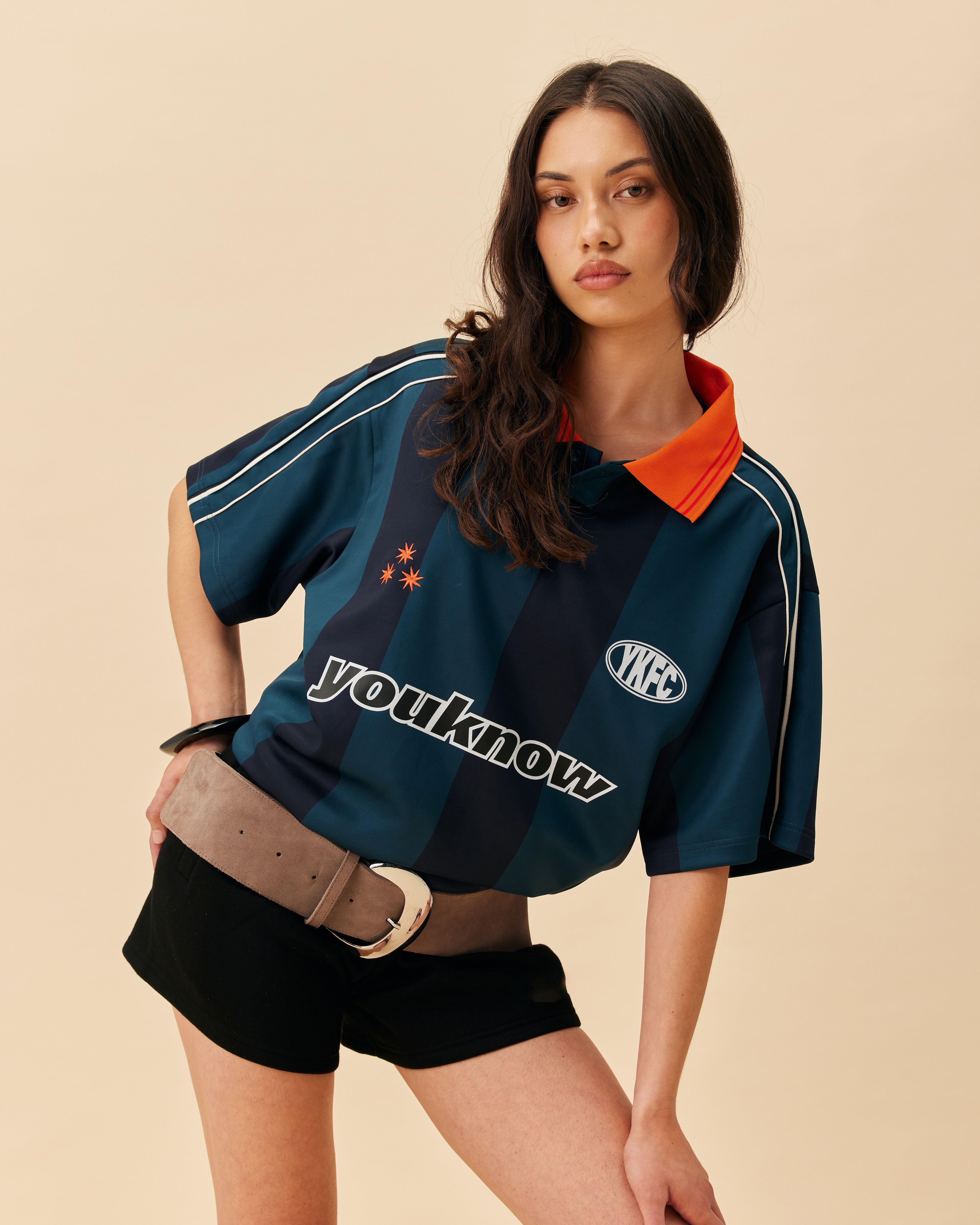 YK Football Jersey | Stripe – YOUKNOW. CLOTHING
