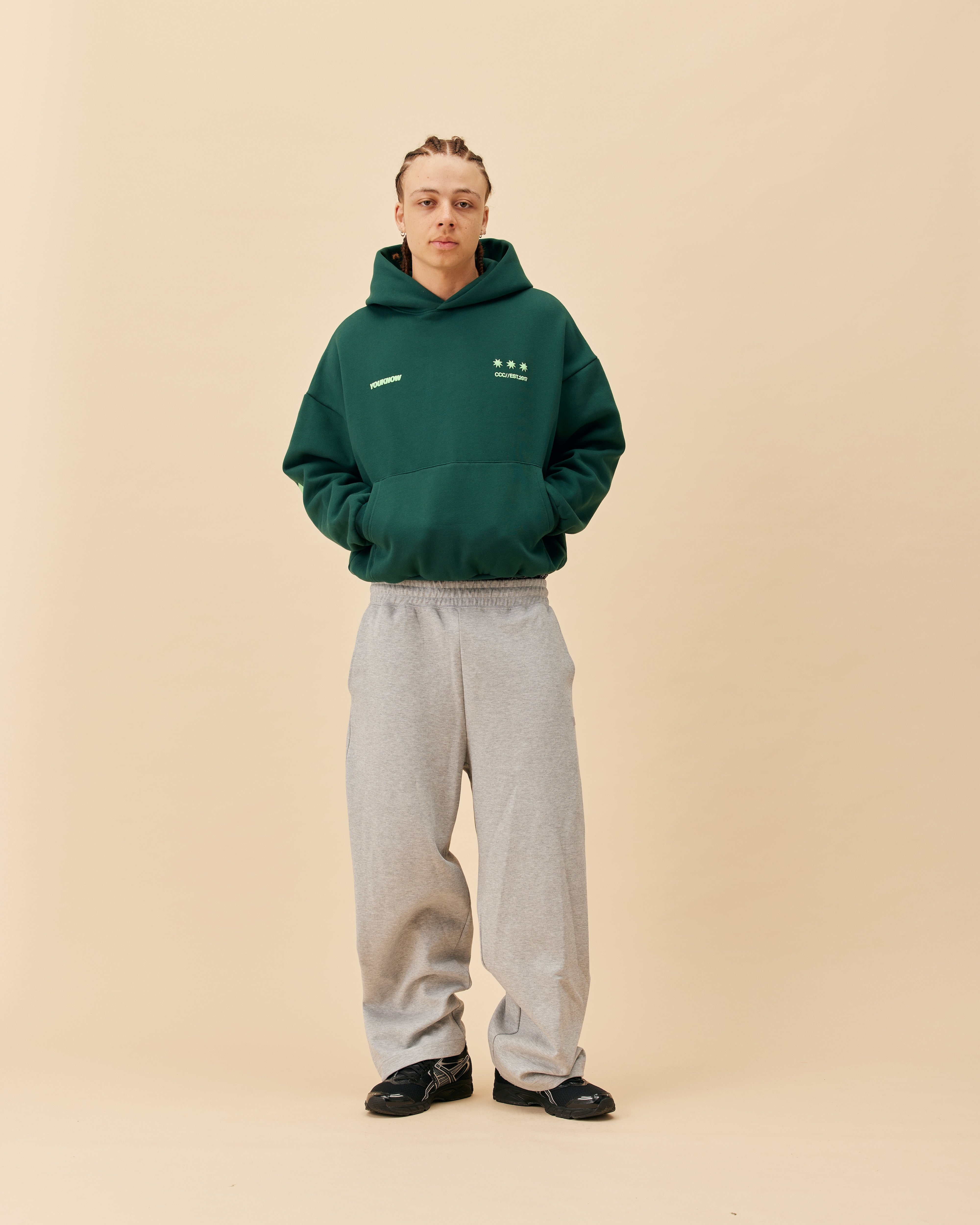 Big Back Hoodie | Teal – YOUKNOW. CLOTHING