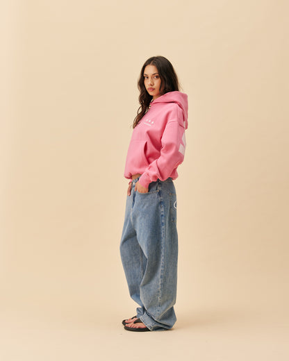 Big Back Hoodie | Pink