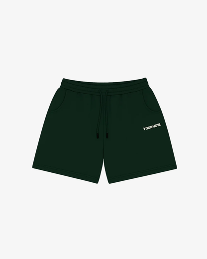 BLOCK SHORTS | Forest Green