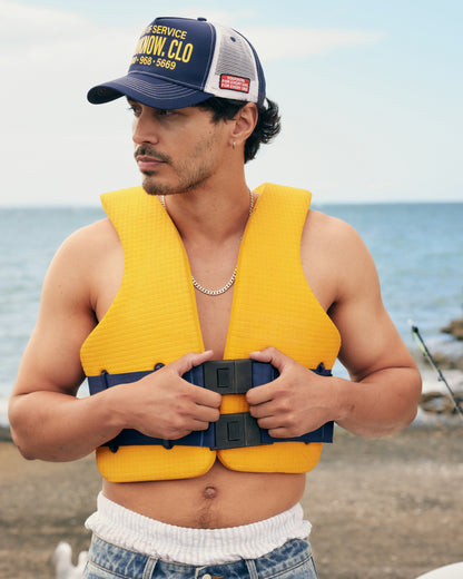 Out of Service Trucker Cap | Blue