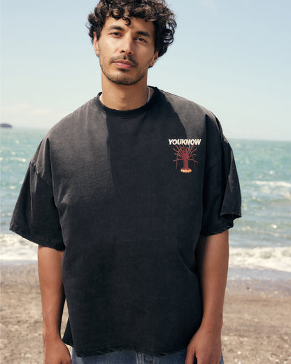 Fresh Off The Rocks Tee | Black