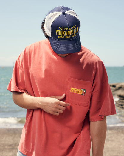 Catch & Release Tee | Washed Red