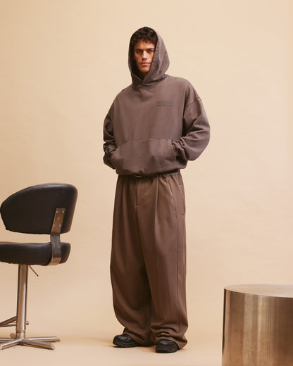 Members Club Hoodie | Washed Brown