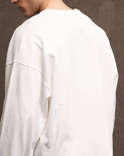 Nothing Longsleeve Tee | Winter White