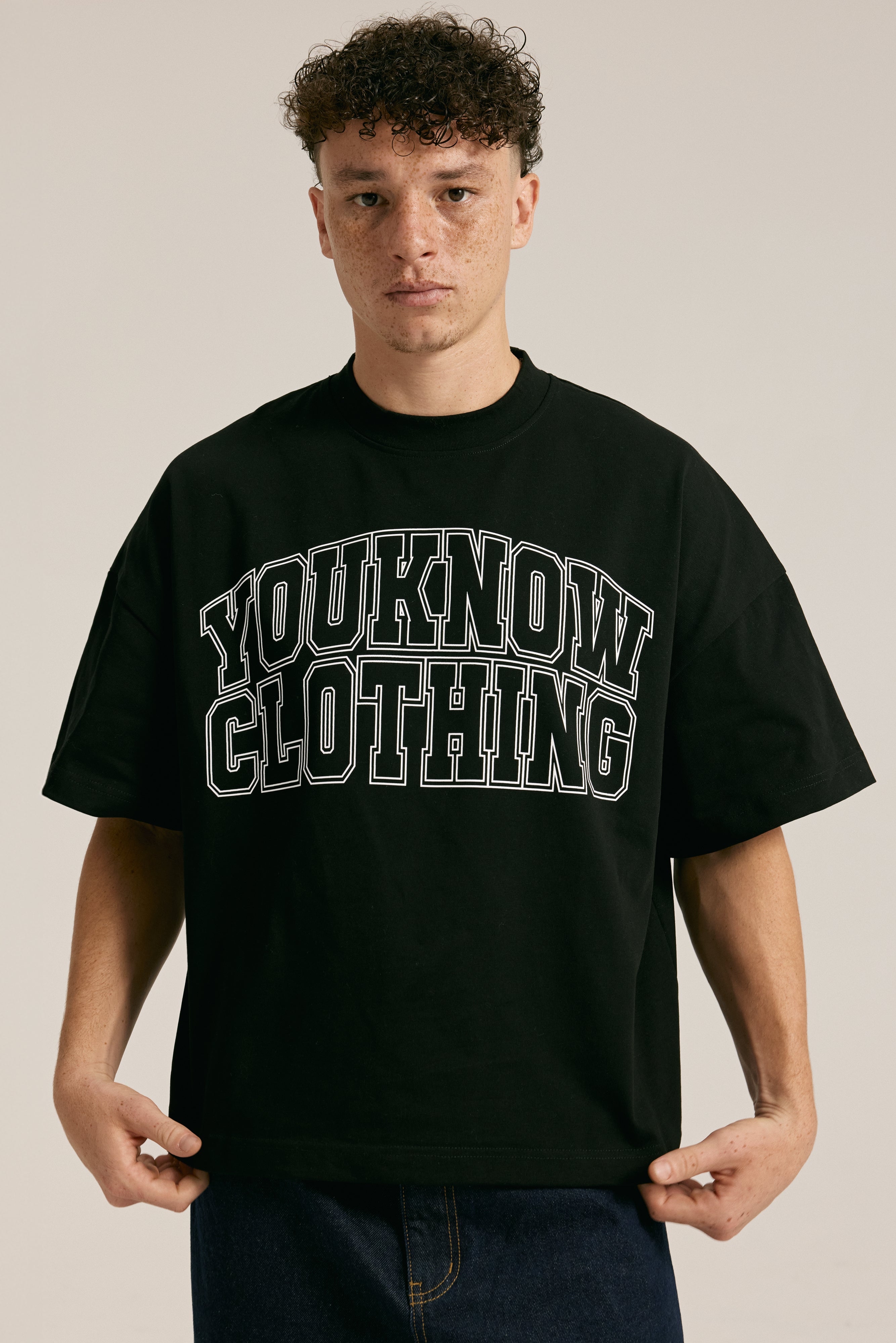 Varsity Tee | Black