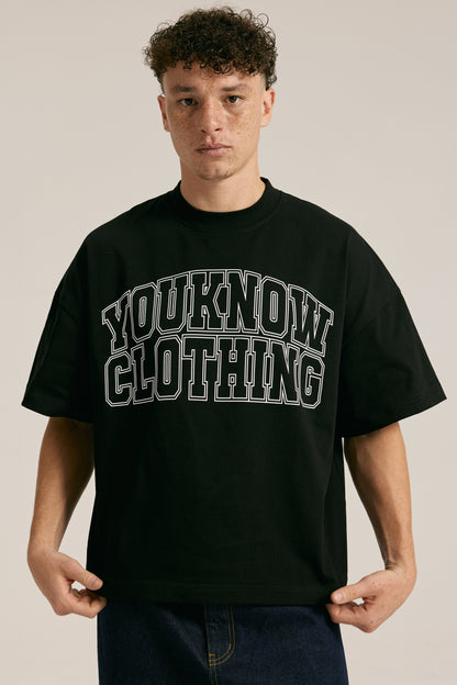 Varsity Tee | Black