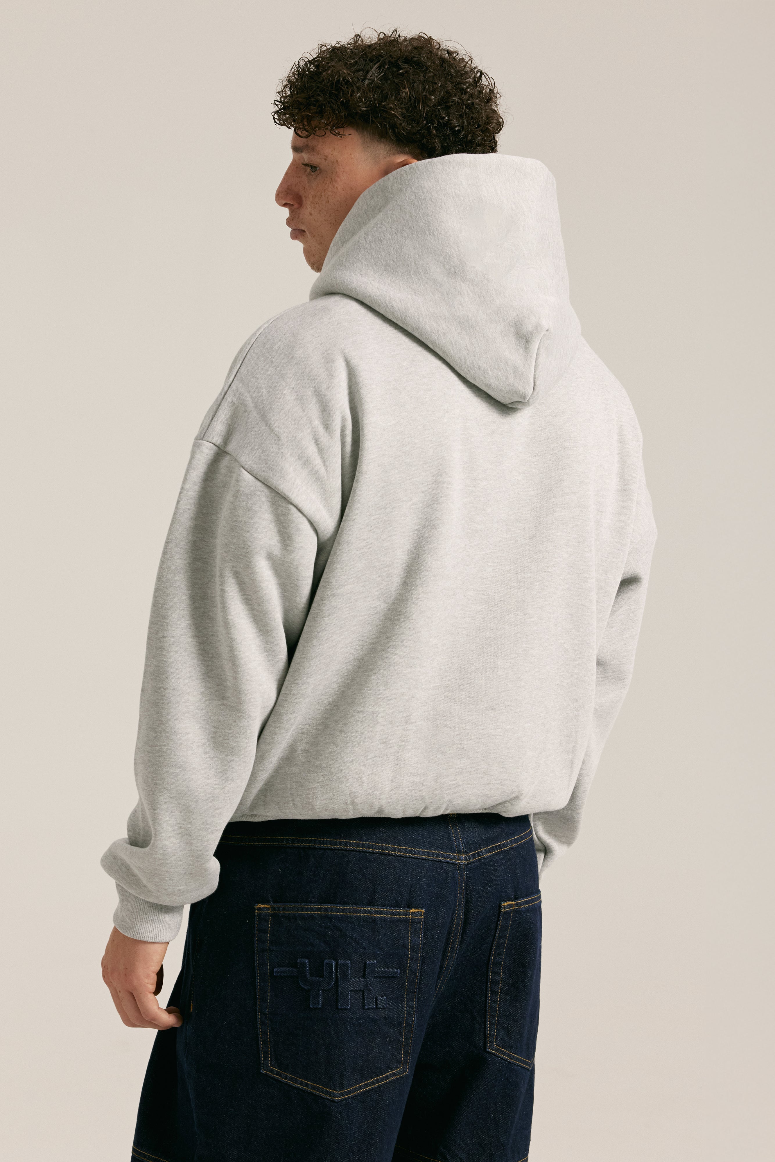 Varsity Hoodie | GREY MARLE