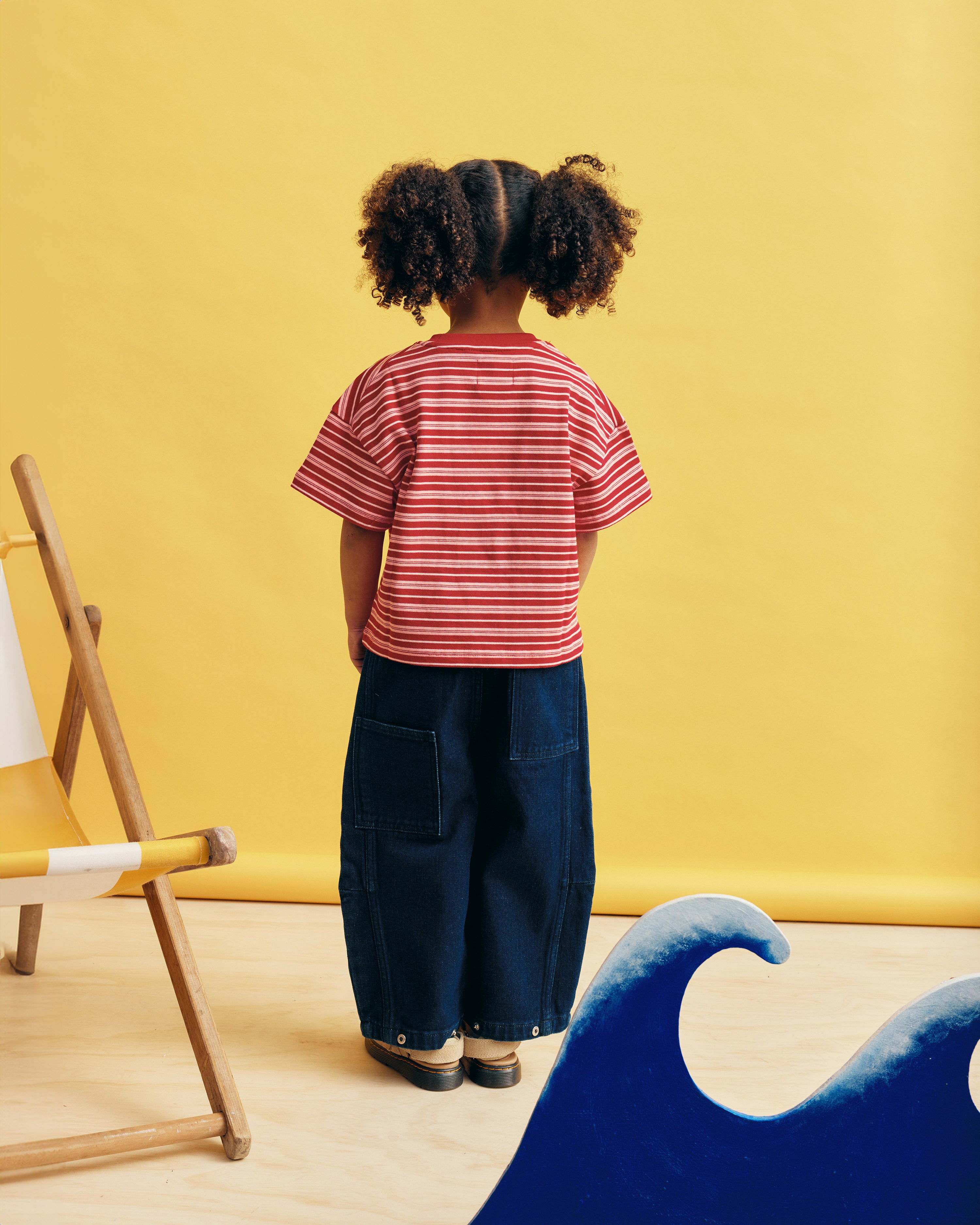 Kids Barrel Leg Jeans | Indigo