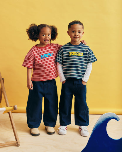 Kids Barrel Leg Jeans | Indigo
