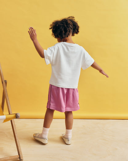 Kids Bones Tee | White