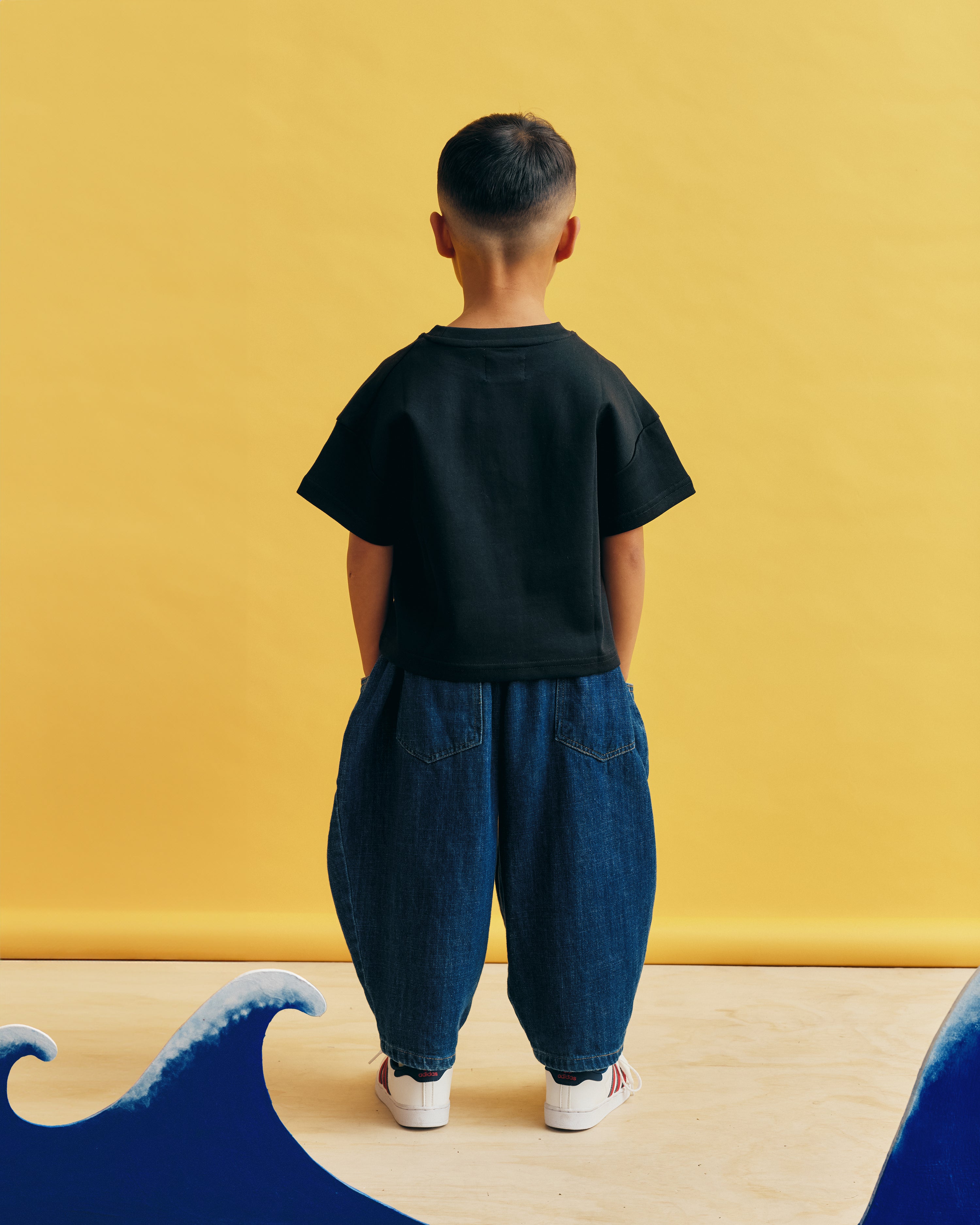 Kids Bones Tee | Black