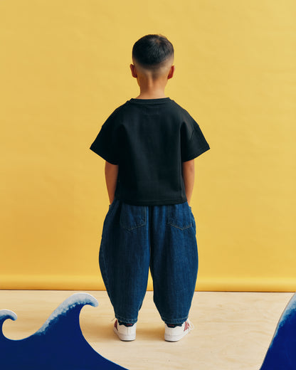 Kids Bones Tee | Black