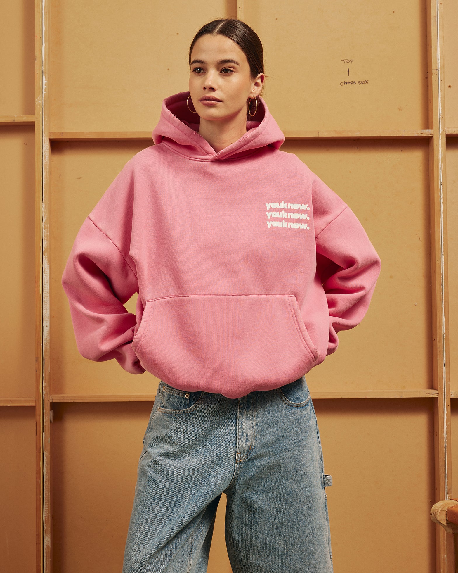 BLURR HOODIE | Pink