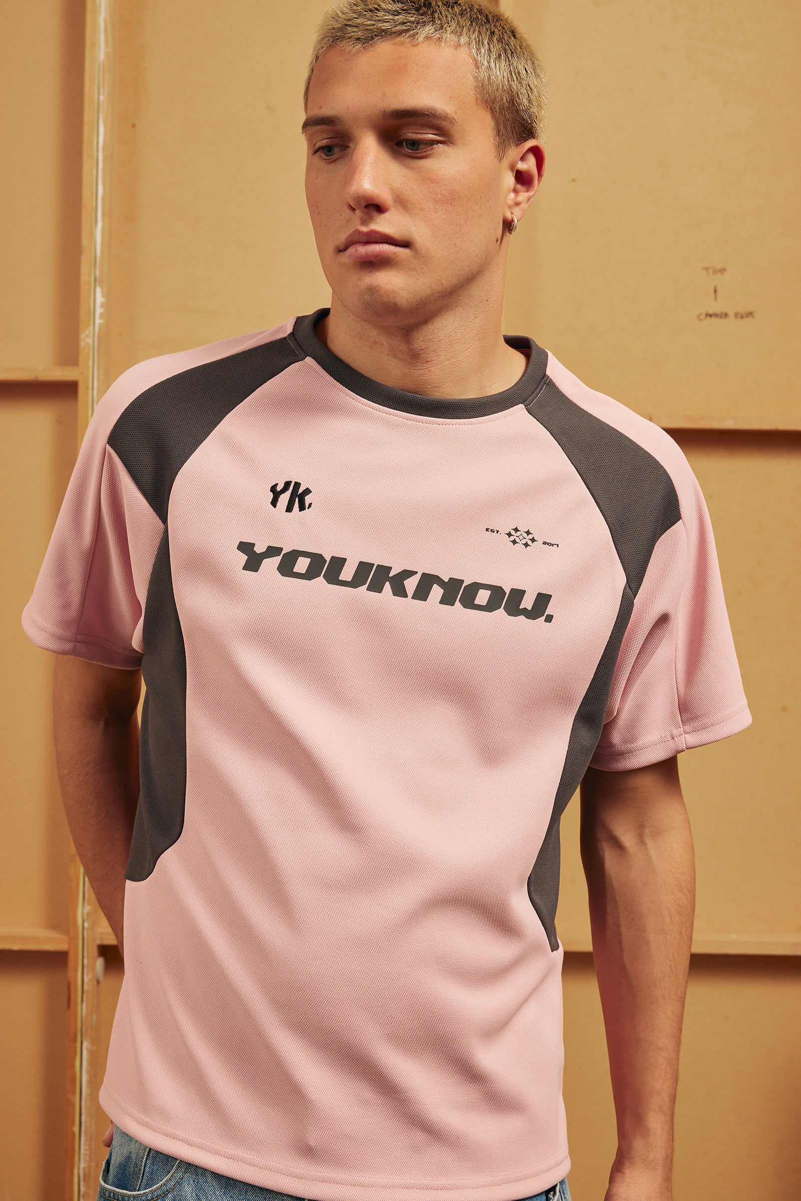 PANEL SHIRT | Pink