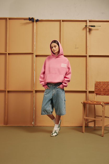 BLURR HOODIE | Pink